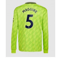 Manchester United Harry Maguire #5 Fußballbekleidung 3rd trikot 2022-23 Langarm